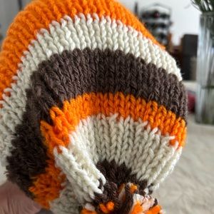 Unisex hat one size new  orange, brown, beige color of Cleveland Browns